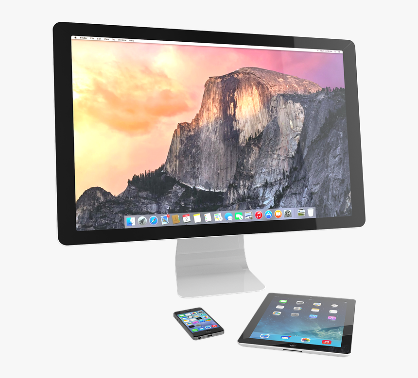 Monitor, Tablet, Iphone, Computer, Technology, Apple - Macbook Pro 15 Inch With Touch Bar Charger, HD Png Download