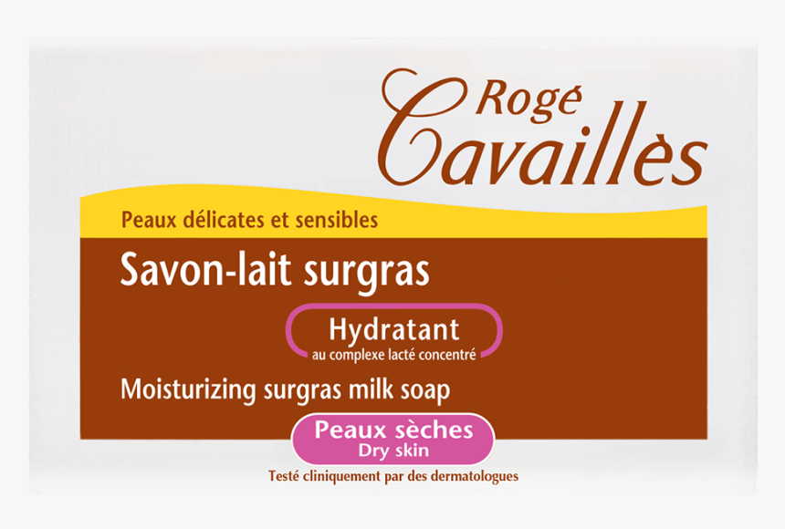 Moisturizing Surgras Milk Soap - Savon Roge Cavailles Peau Noire, HD Png Download