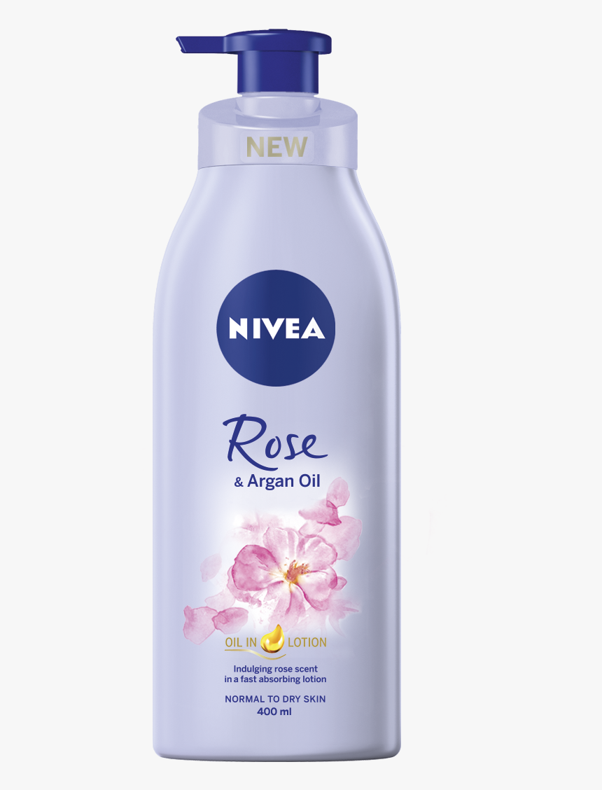 Nivea Oil In Lotion Vanilla & Almond Oil Back, HD Png Download