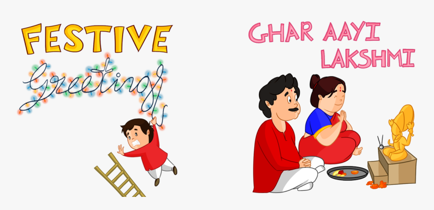 Sticker Pack Diwali Sticker, HD Png Download