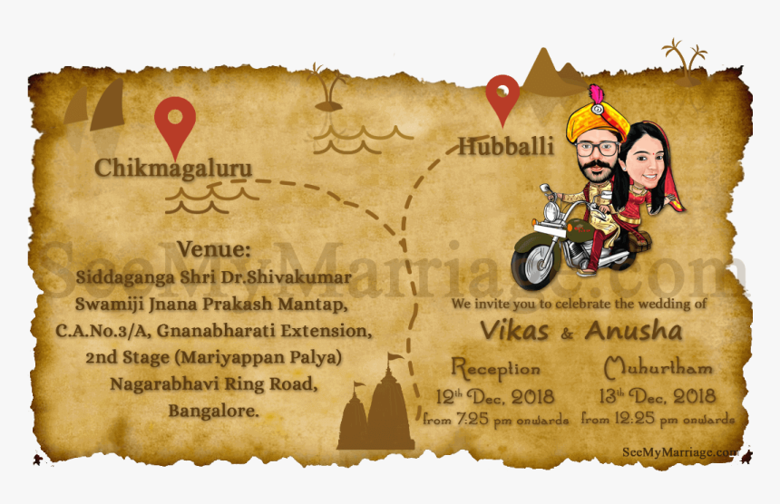 Treasure Theme Wedding, HD Png Download