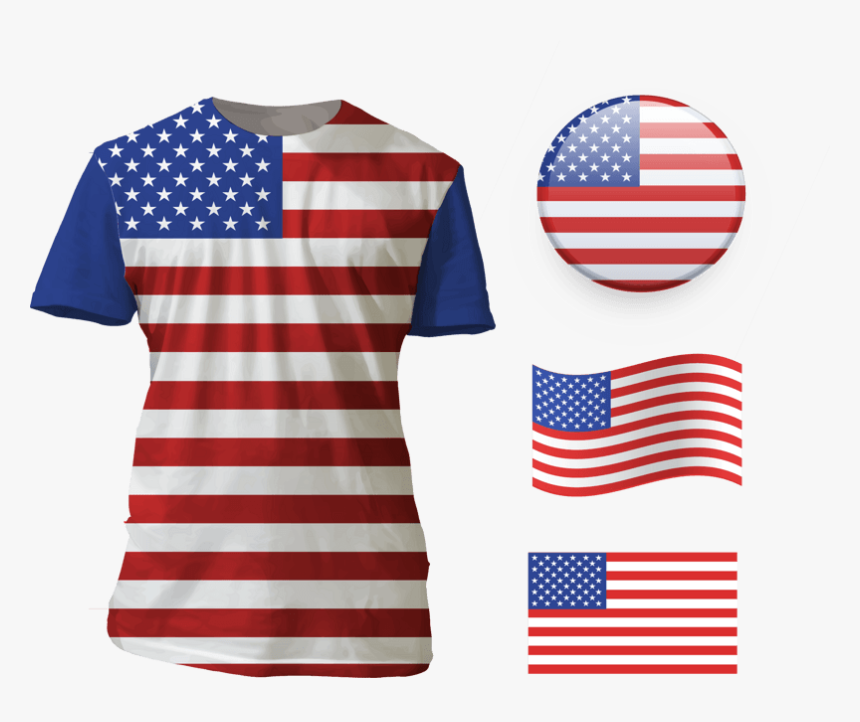 States United Of Photography Royalty Free T Shirt Design - Flag United States Betsy Ross, HD Png Download