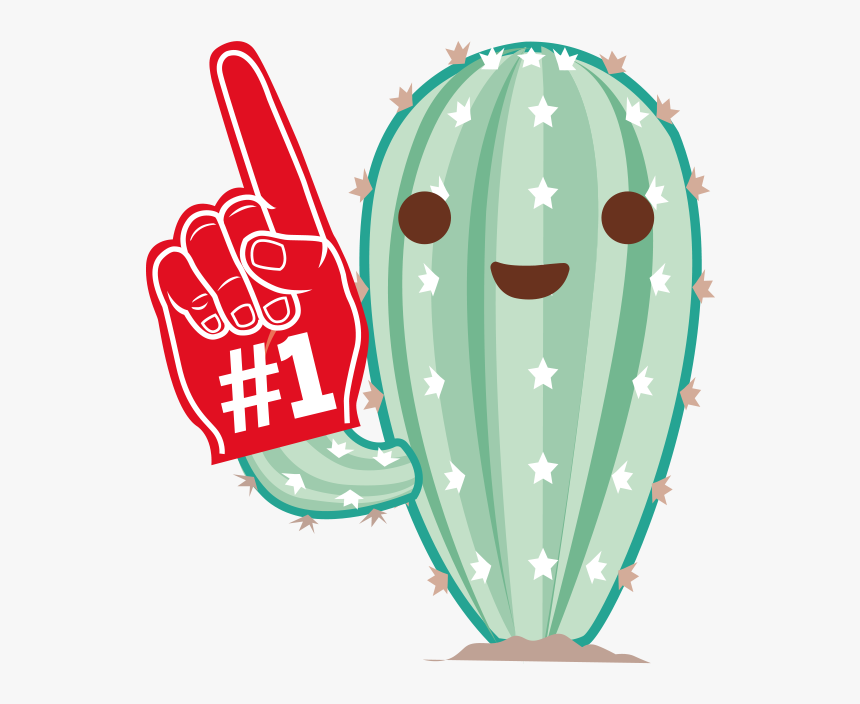 Transparent Cute Cactus Png - Illustration, Png Download