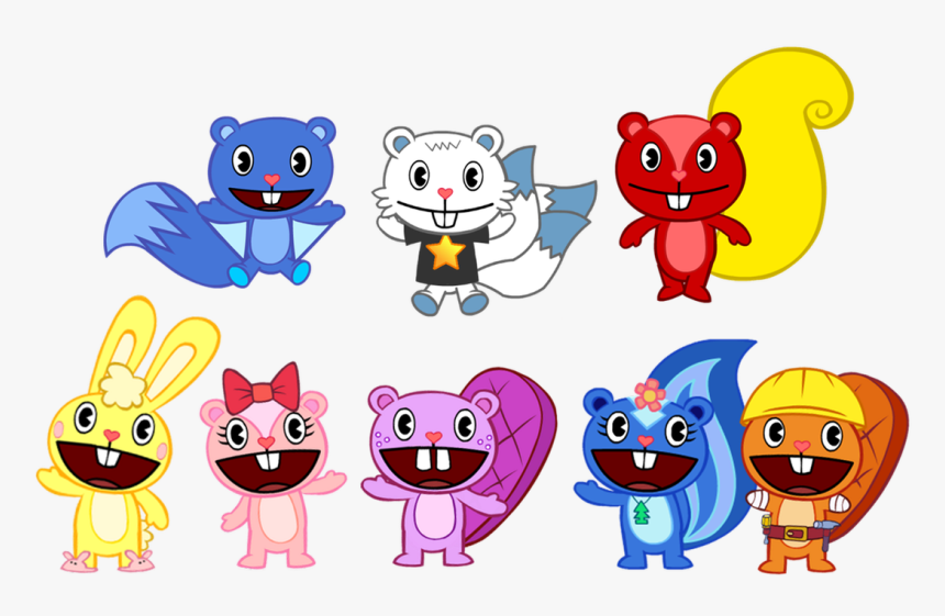 Transparent Play With Friends Clipart - Happy Tree Friends H, HD Png Download