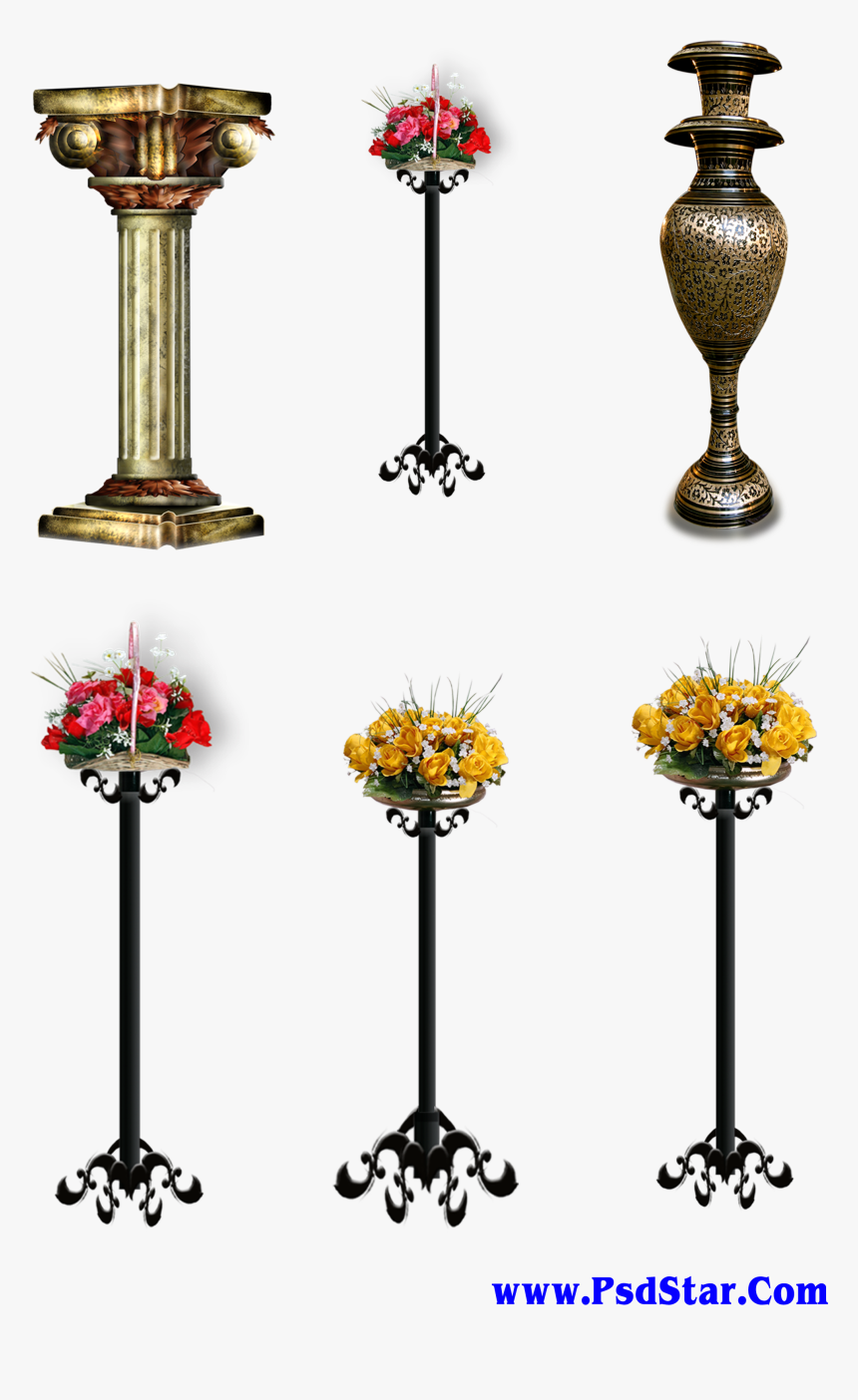 Studio Flower Pot Png, Transparent Png