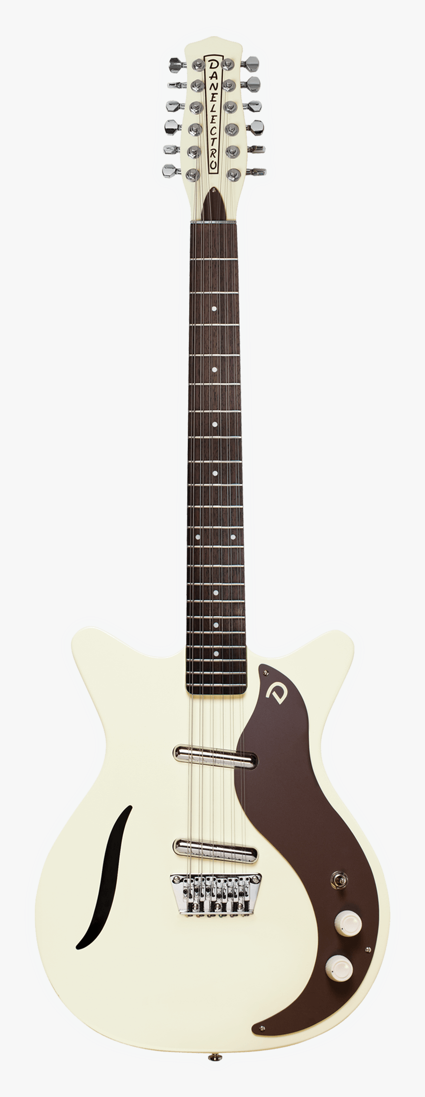 Danelectro Vintage 12 String White, HD Png Download