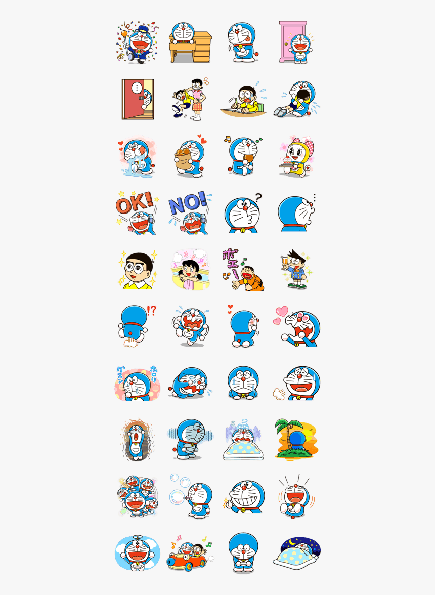 Doraemon - Fire Emblem Line Stickers, HD Png Download