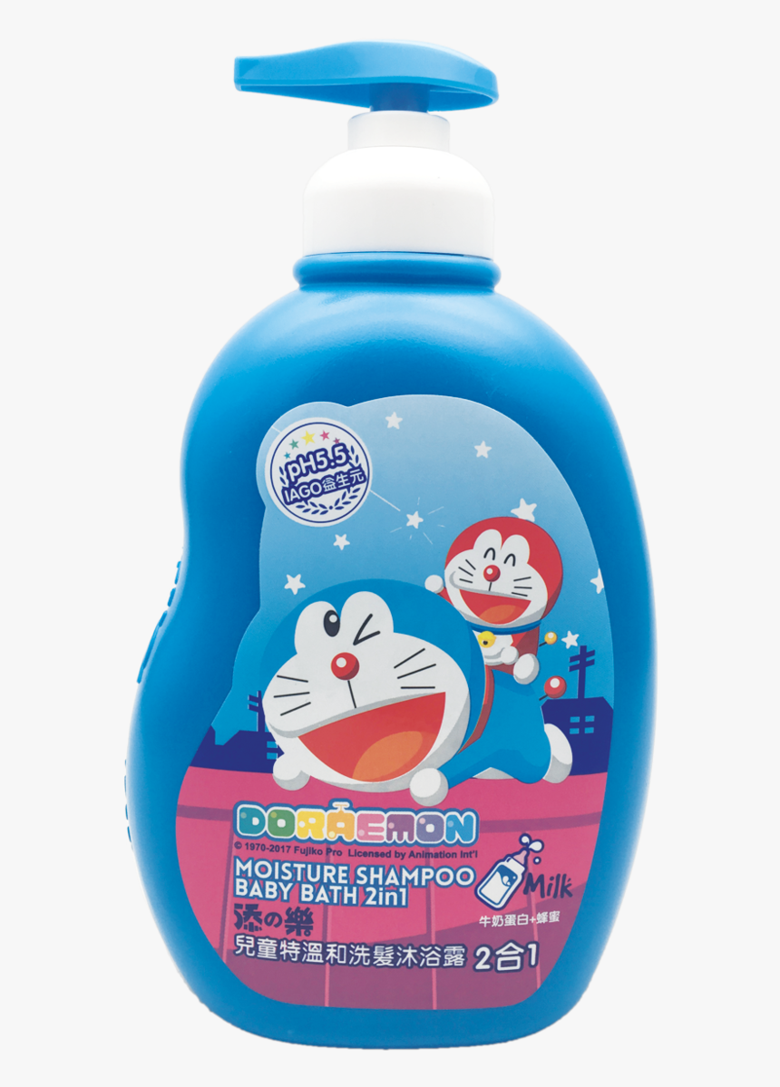 Doraemon Moisture Baby Shampoo 320g - Plastic Bottle, HD Png Download
