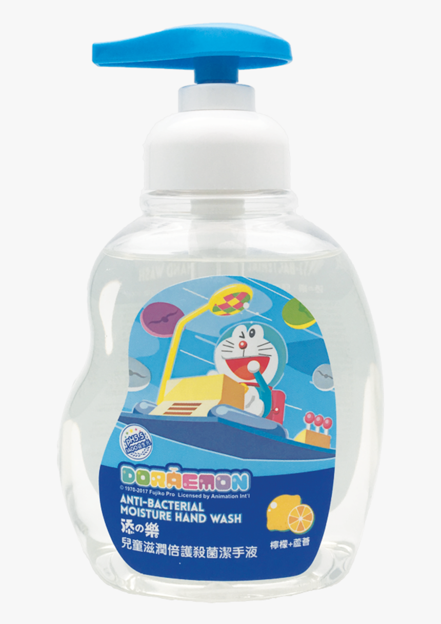 Doraemon Anti-bacterial Moisture Hand Wash 300g - Plastic Bottle, HD Png Download