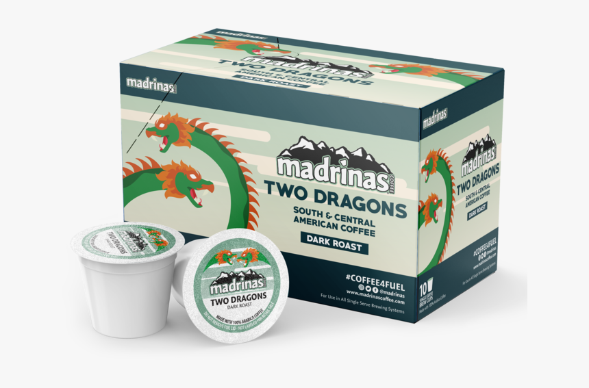 Fuel Cup - Two Dragons - Box, HD Png Download