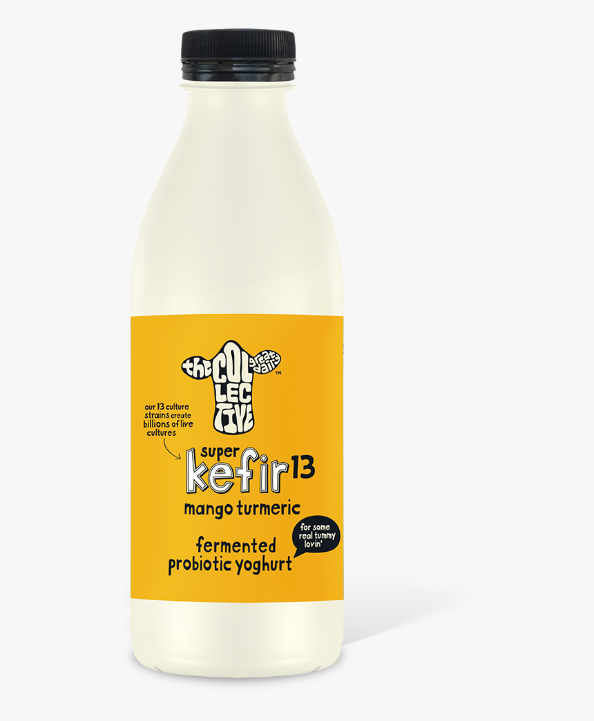 Mango Turmeric Kefir - Plastic Bottle, HD Png Download