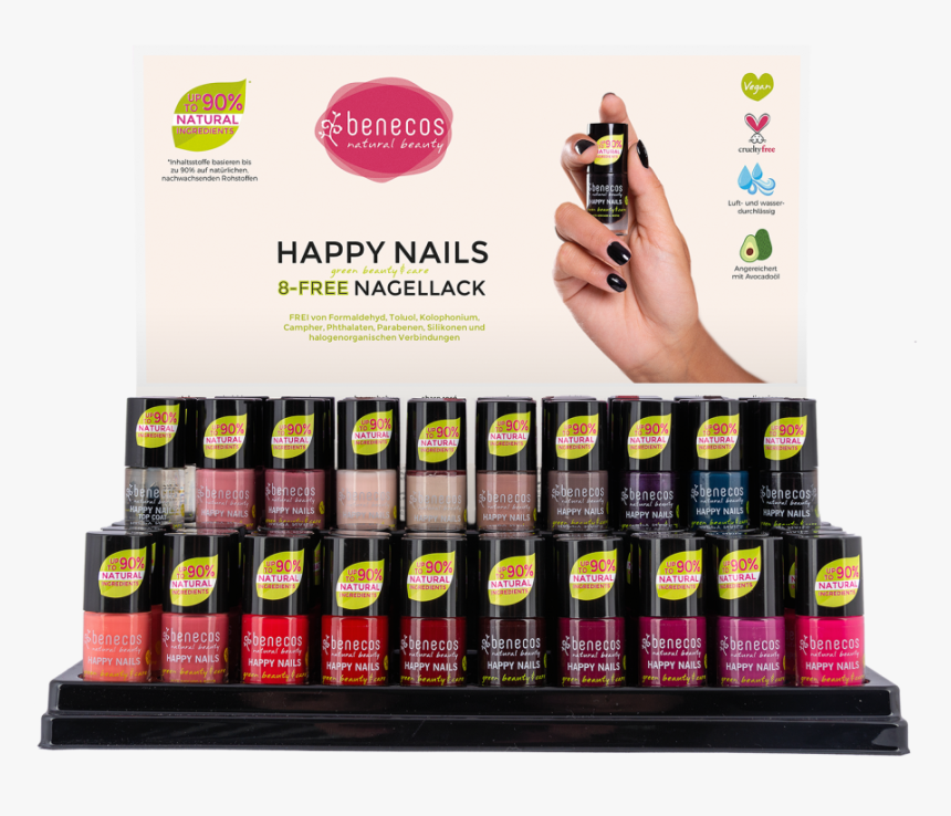 Benecos Nail Polish 5ml 
 Class - Benecos Nail Polish Licorice, HD Png Download