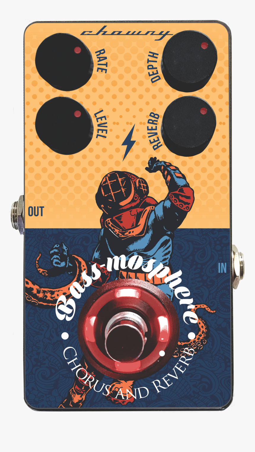 Chorus Reverb Pedal, HD Png Download