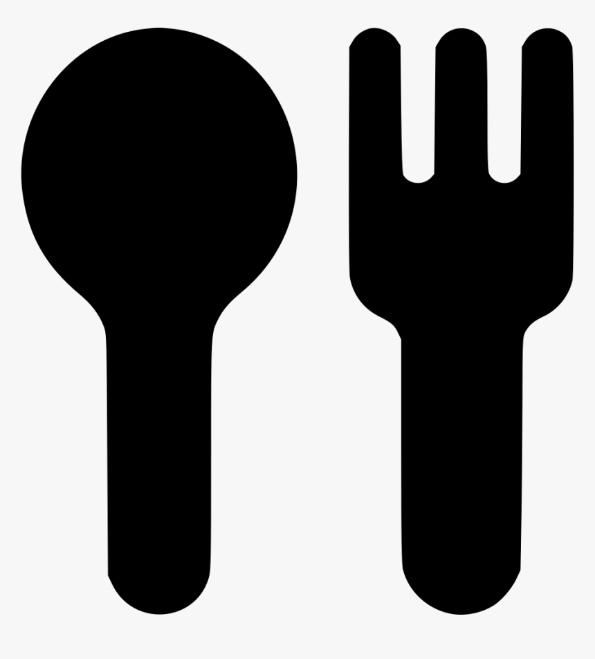 Fork Spoon Baby - Baby Spoon & Fork White Icon, HD Png Download