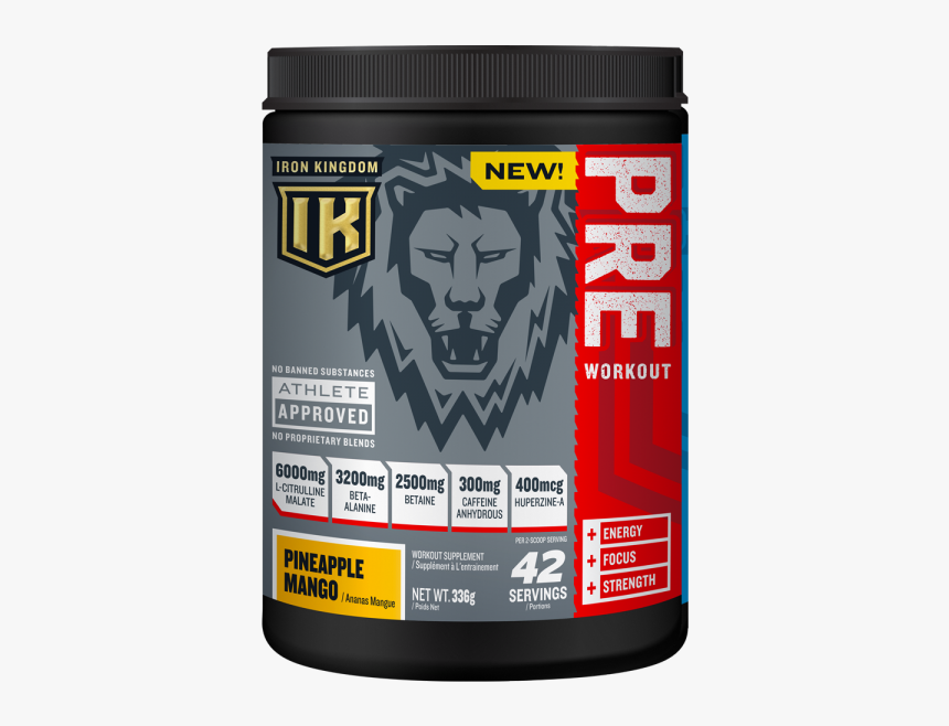 Iron Kingdom Pre-workout Pineapple Mango - Iron Kingdom Pre Workout, HD Png Download