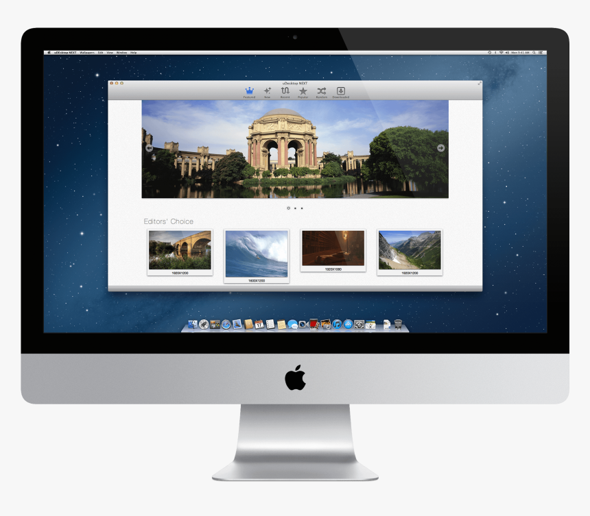 Mac Desktop Transparent, HD Png Download