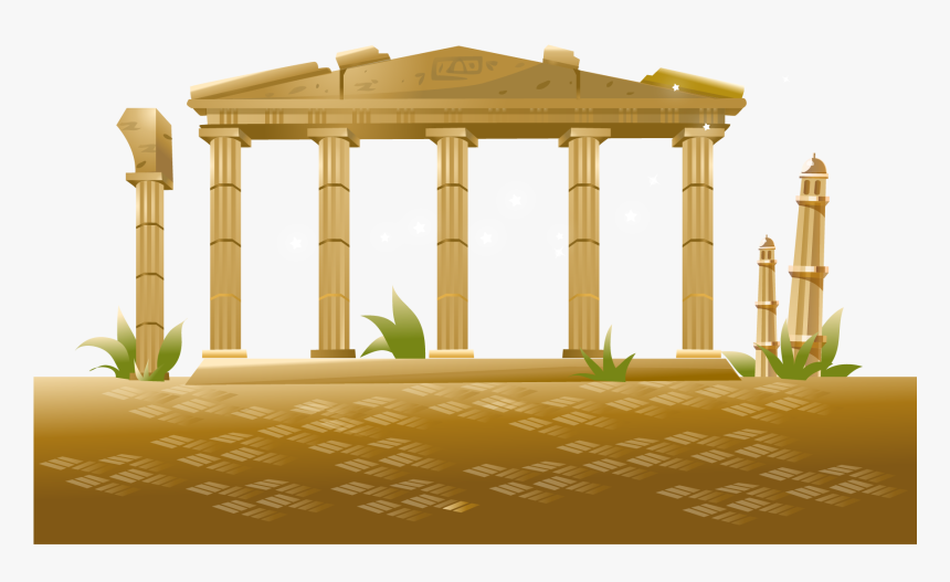 Parthenon Clipart Structure - Parthenon, HD Png Download