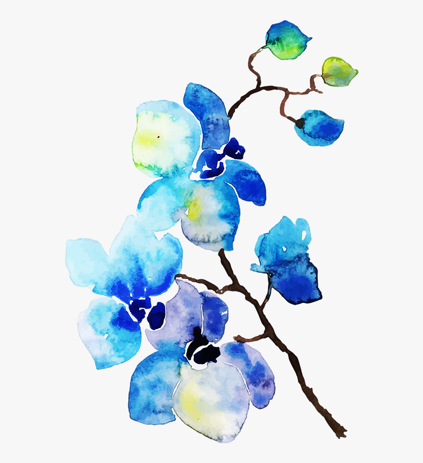 Watercolor Floral Alphabet R, HD Png Download