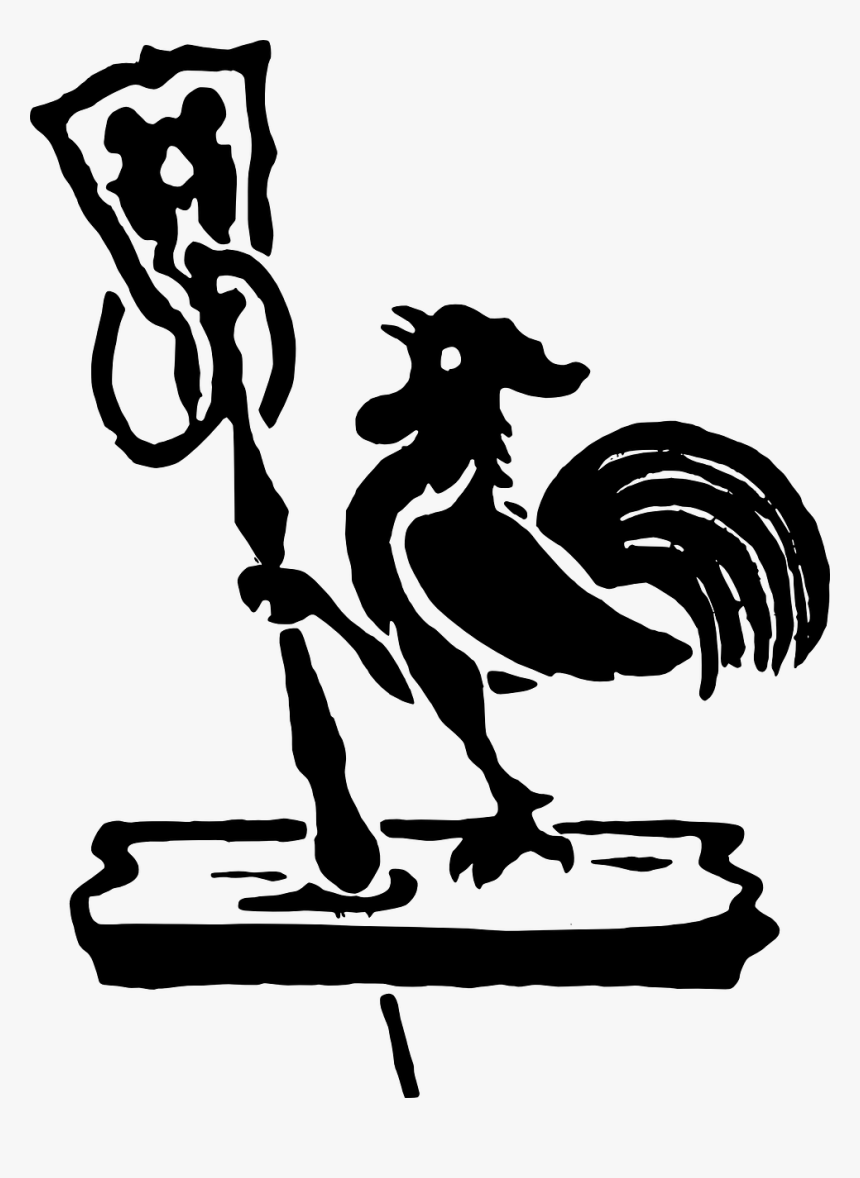 Transparent Rooster Silhouette Png - Caveja Png, Png Download