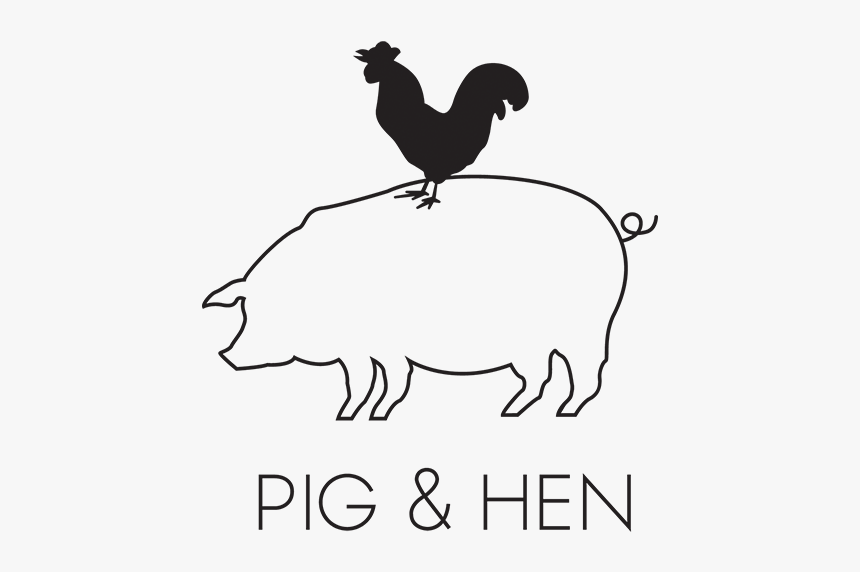 Pig And Hen Sailors Tattoo, HD Png Download