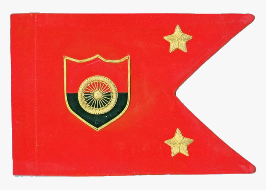Flag Of Indian Major Generals, Army Headquarters - Army Ranks And Insignia Of India, HD Png Download