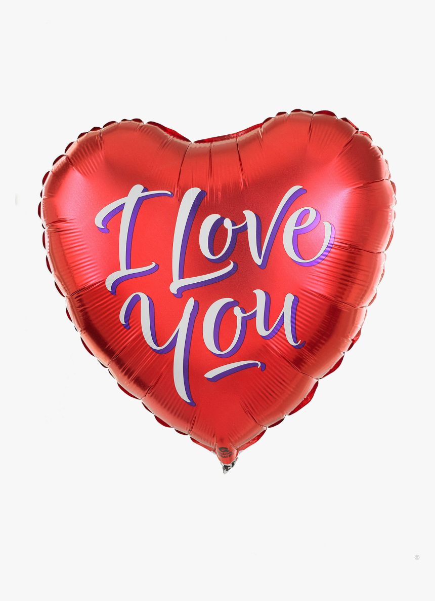 I Love You Balloon 
 Title I Love You Balloon - Rose Love Happy Anniversary, HD Png Download