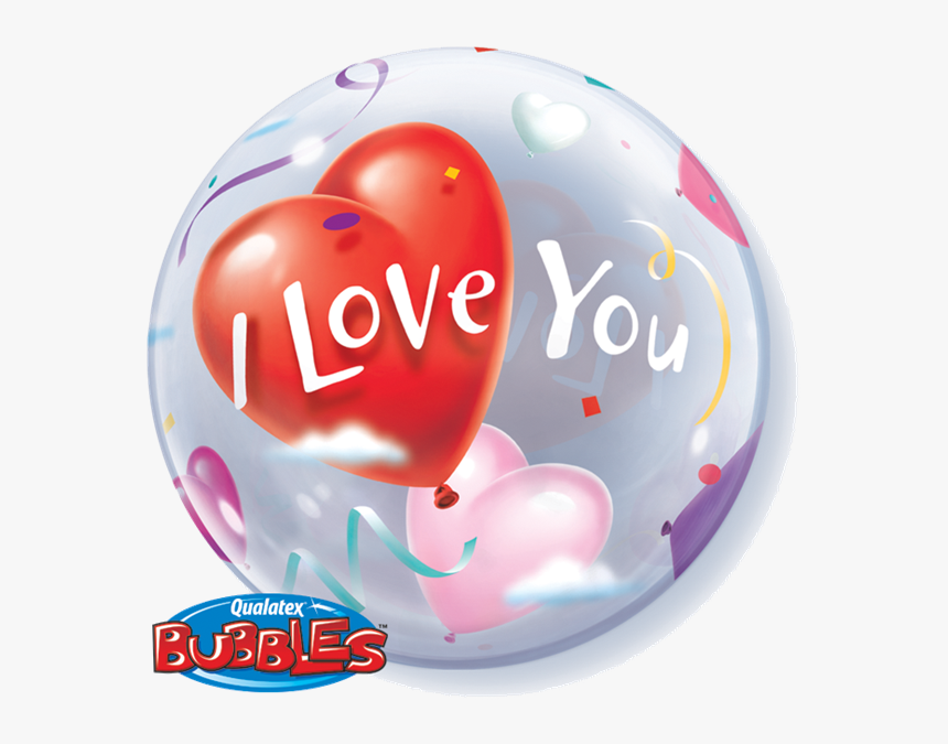 22 - Love You Bubbles, HD Png Download