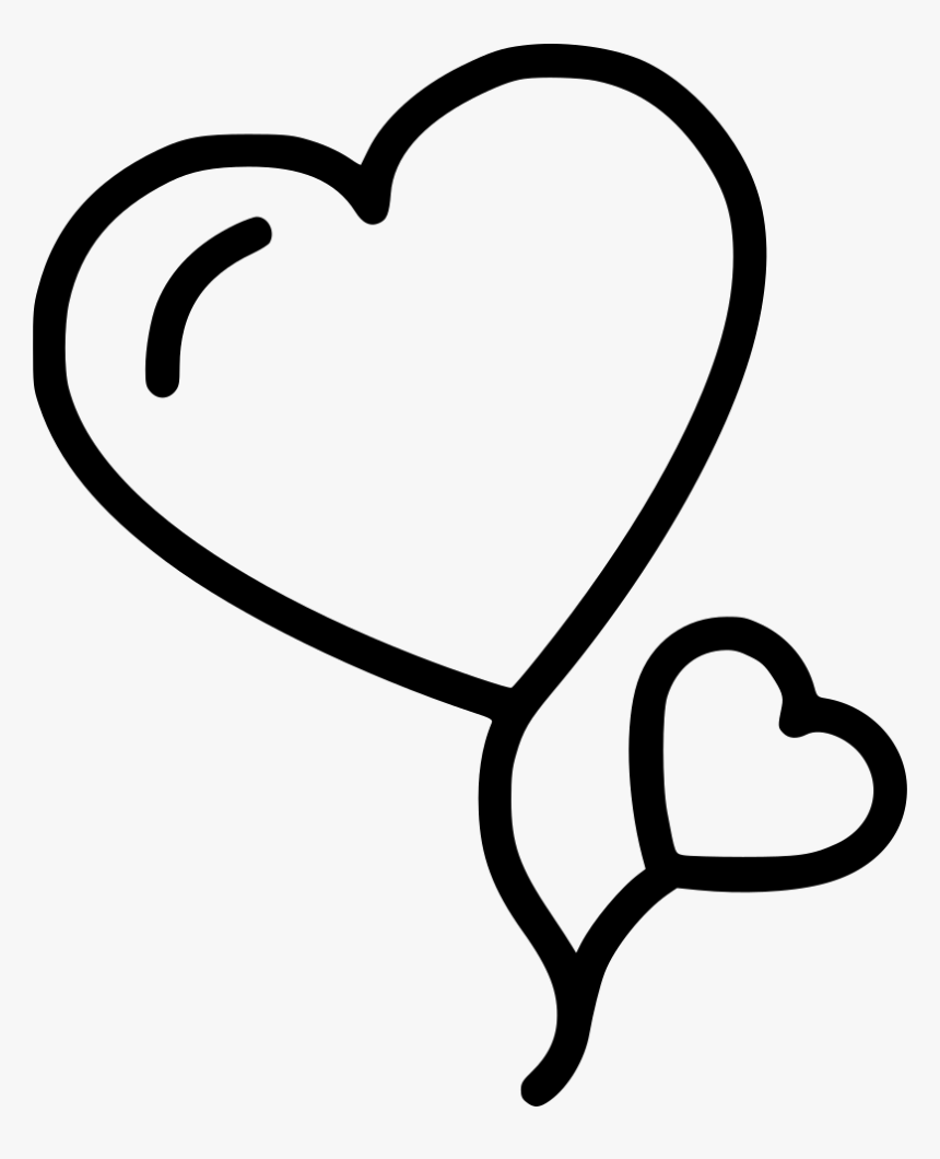 Heart Balloons - Heart, HD Png Download