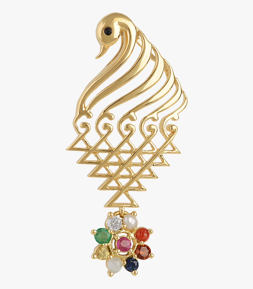 Saraswati Symbol Png - Saraswati Pendant In Gold, Transparent Png