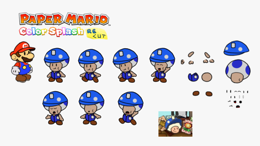 Prelude To The Recolored Paper Tale - Cartoon, HD Png Download