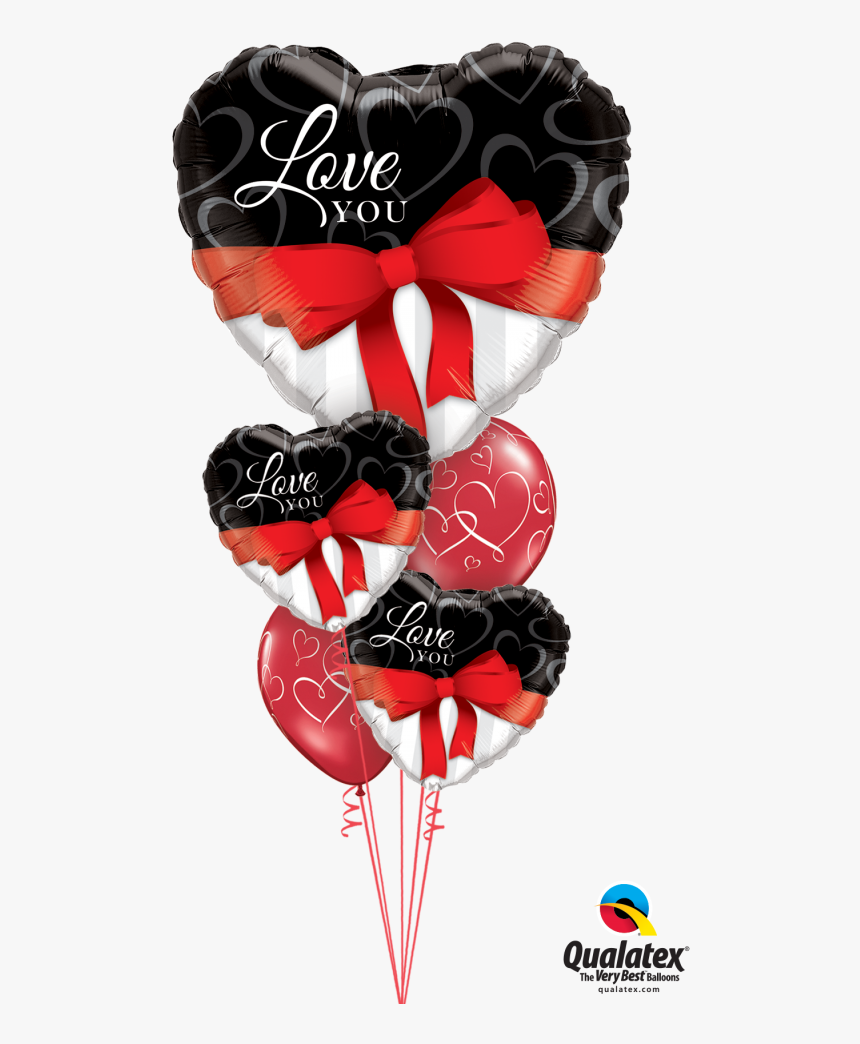 Qualatex Valentines Day Balloon Bouquet, HD Png Download