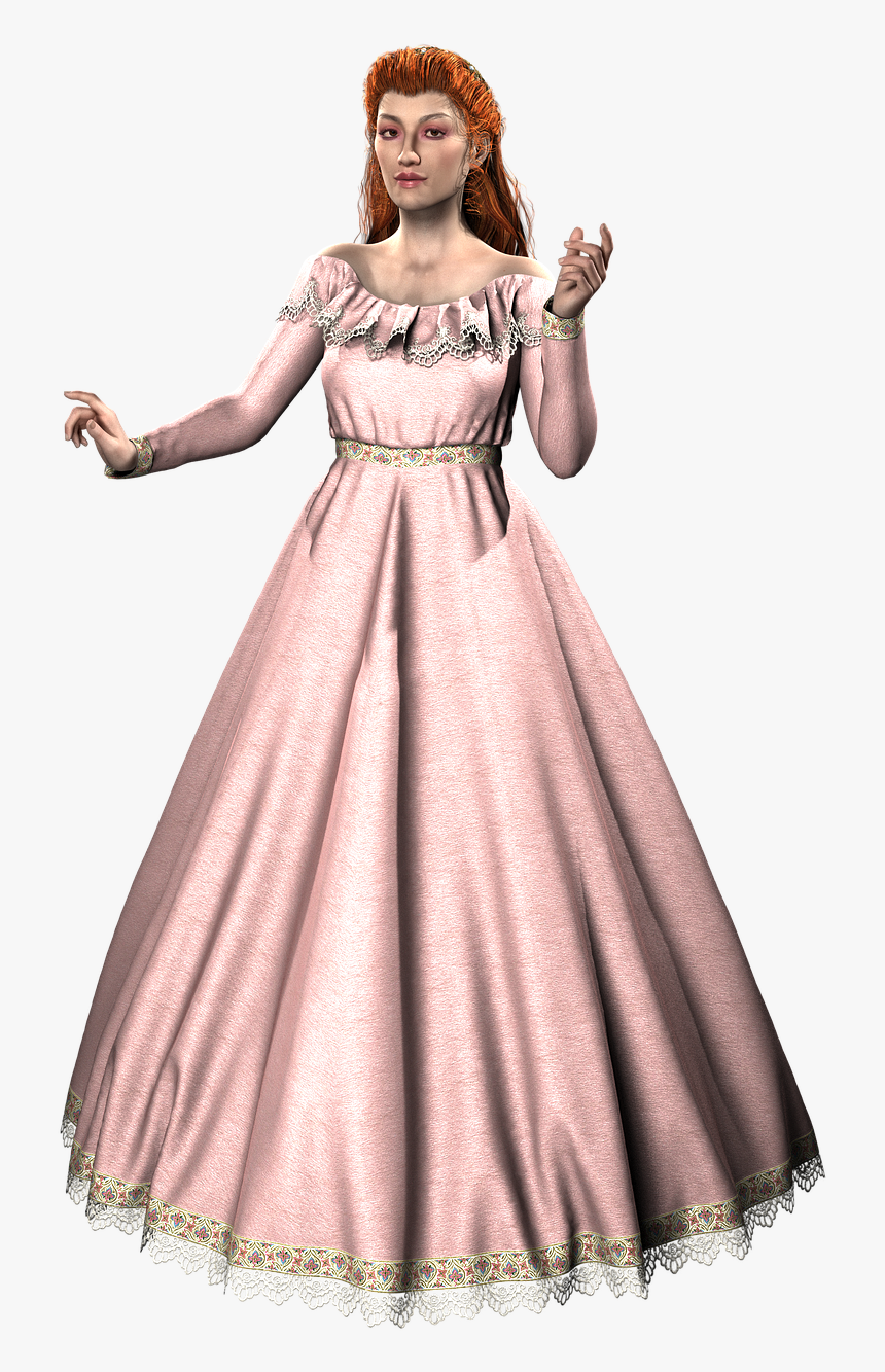 Transparent Woman In Dress Png - Gown In Bangladesh, Png Download