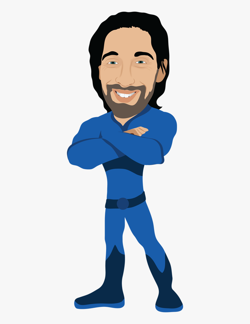 Voice Over Actor Caricature, HD Png Download