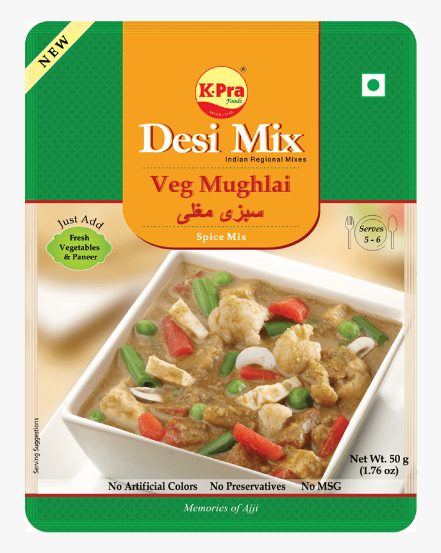 K Pra Desi Mix Kachchi Dabeli 50gm, HD Png Download