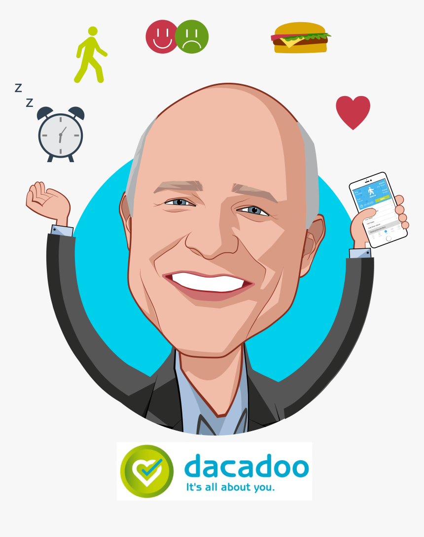 Overlay Caricature Of Peter Ohnemus, Who Is Speaking - Dacadoo, HD Png Download