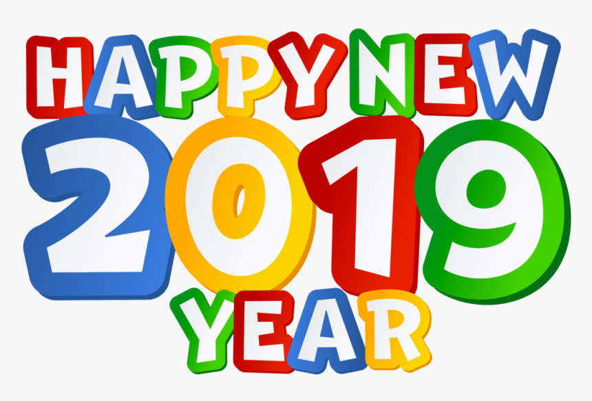 Happy New Year Stickers - Happy New Year 2019 Png, Transparent Png