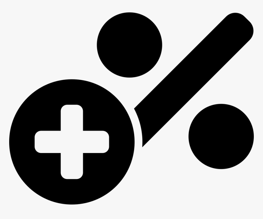 More Percentage Plus Button - Plus Percentage Icon, HD Png Download