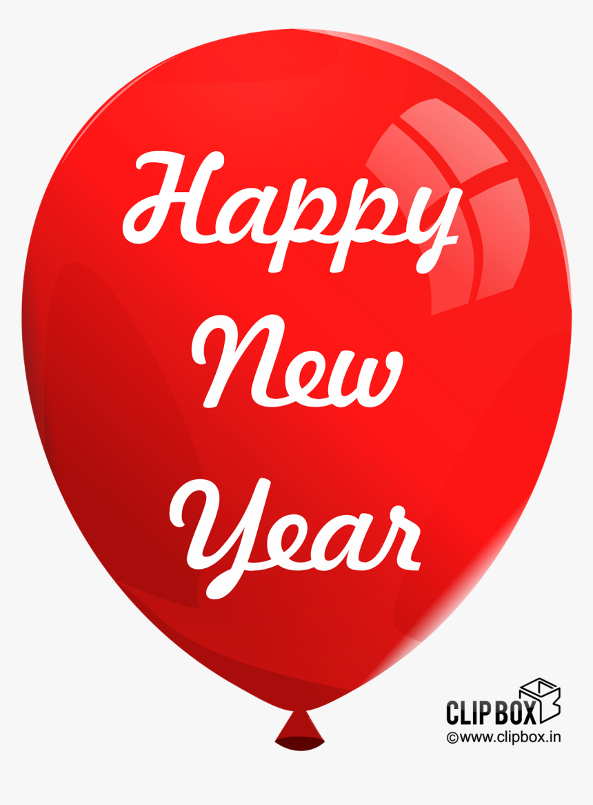 Balloon, Red Balloon, Red Balloon With Happy New Year - Scooter 50th Birthday Card, HD Png Download