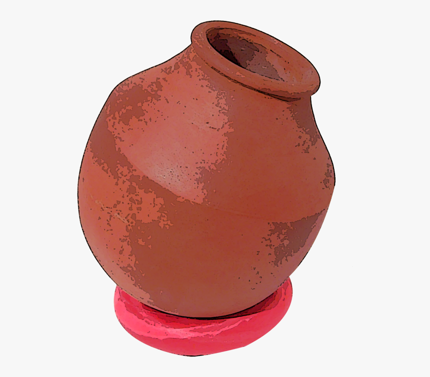 Earthen Water Pot - Earthenware, HD Png Download