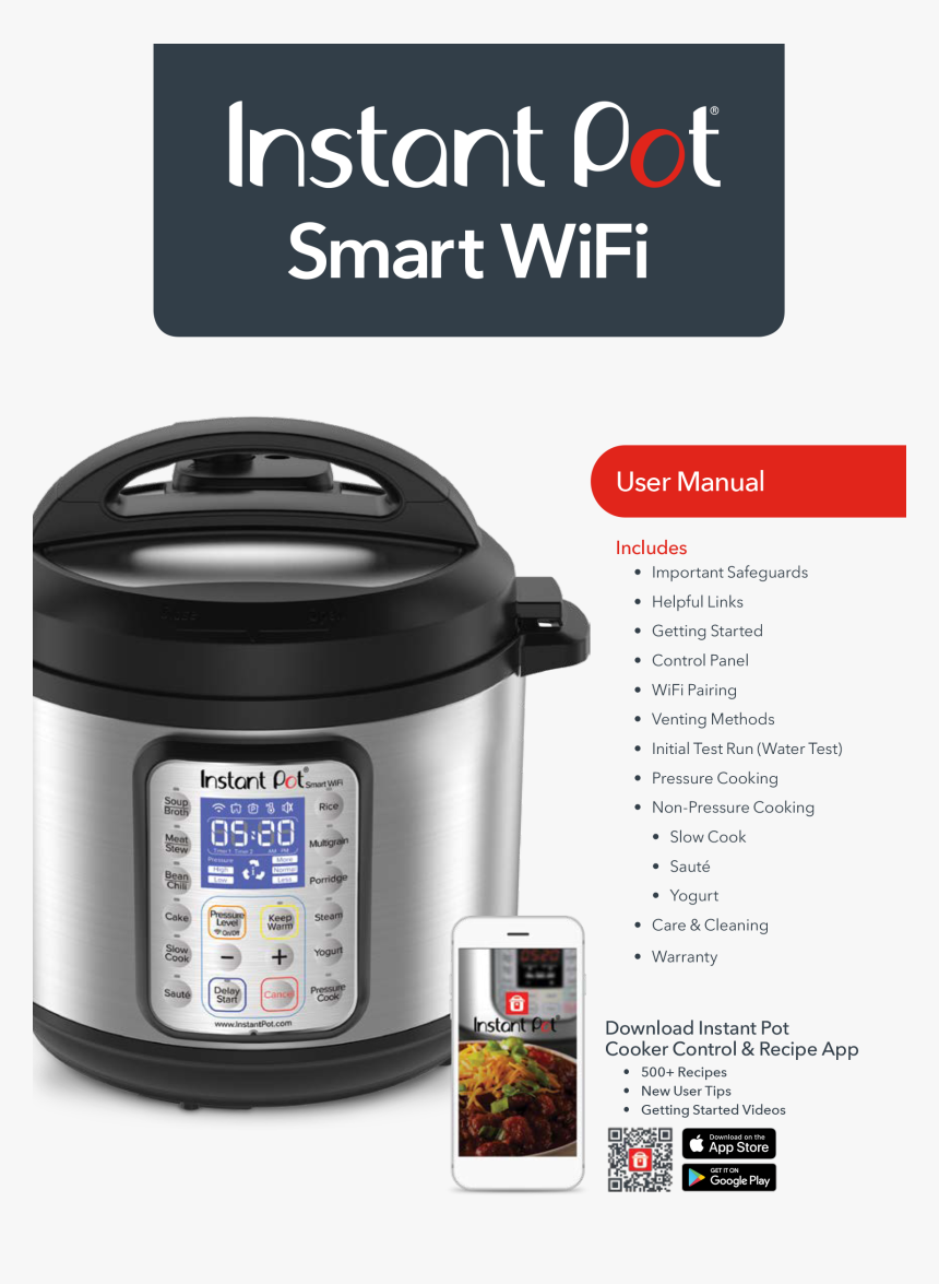 Instant Pot 8qt Duo, HD Png Download