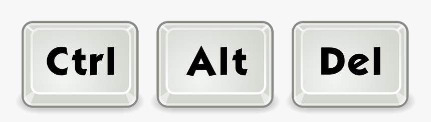 Control-alt-delete, HD Png Download