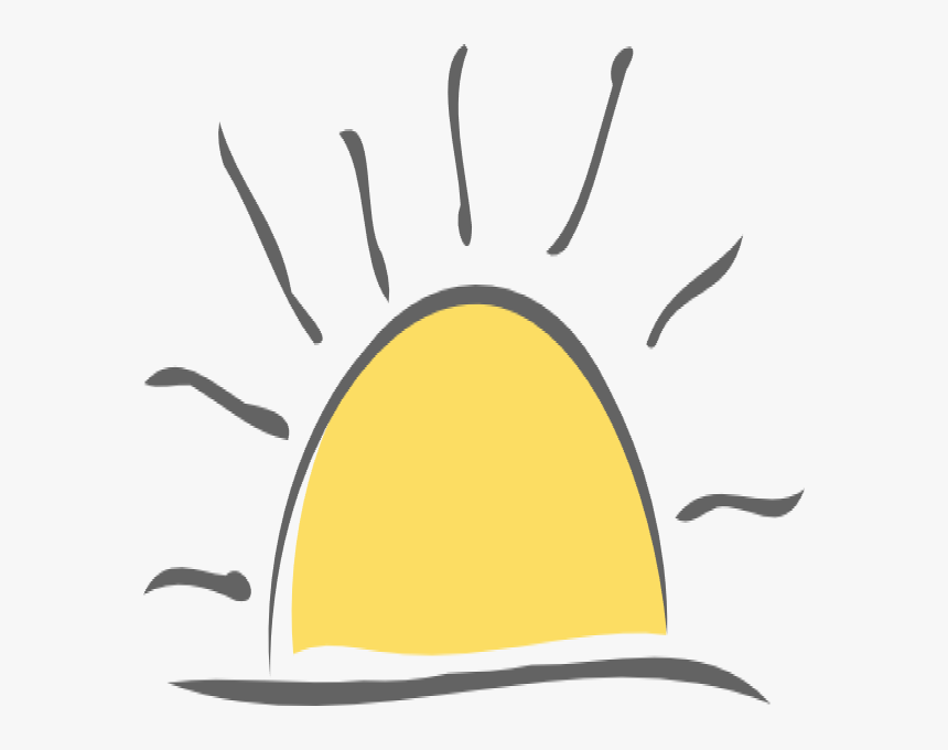 Sunset Clip Art At Clker - Sunrise Clipart Transparent Background, HD Png Download