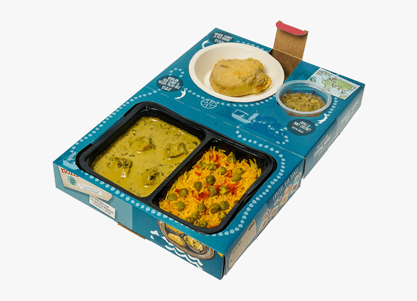 South Indian Keralan Fish Thali - Yellow Curry, HD Png Download
