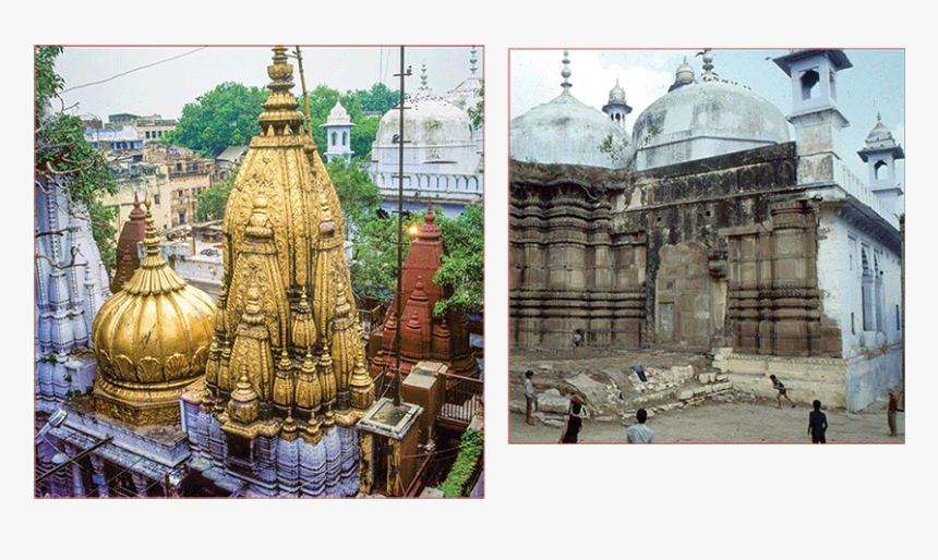 Kashi Vishwanath Temple And Masjid, HD Png Download