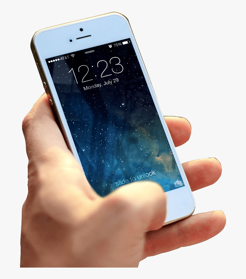 Pressing Button Phone, HD Png Download