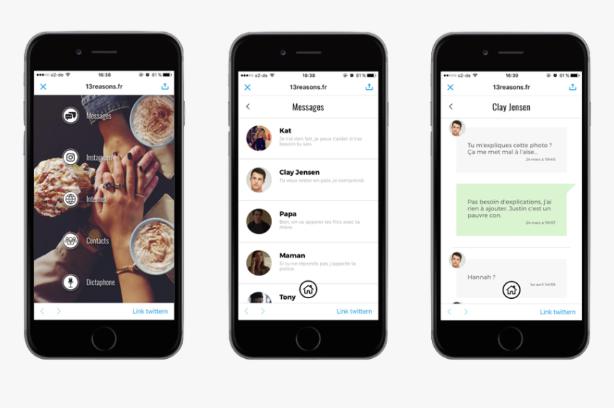 Netflix France Invites Users To Explore The Phone Of, HD Png Download