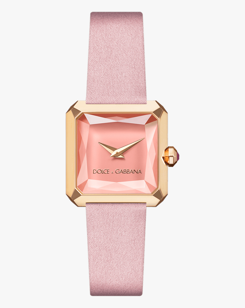 Luxury Watches For Women - Dolce And Gabbana Pink Watch, HD Png Download