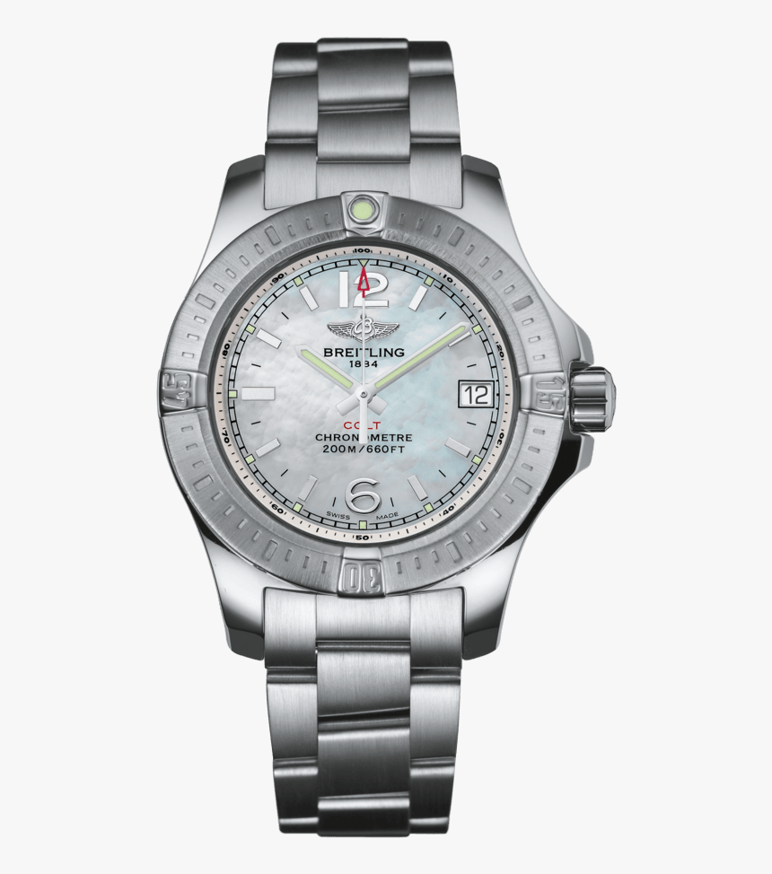 Colt Lady - A7738811/a770/175a - Breitling Colt Ladies Watch, HD Png Download