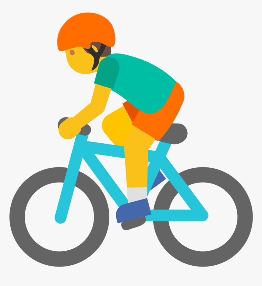 Ciclista Emoji, HD Png Download