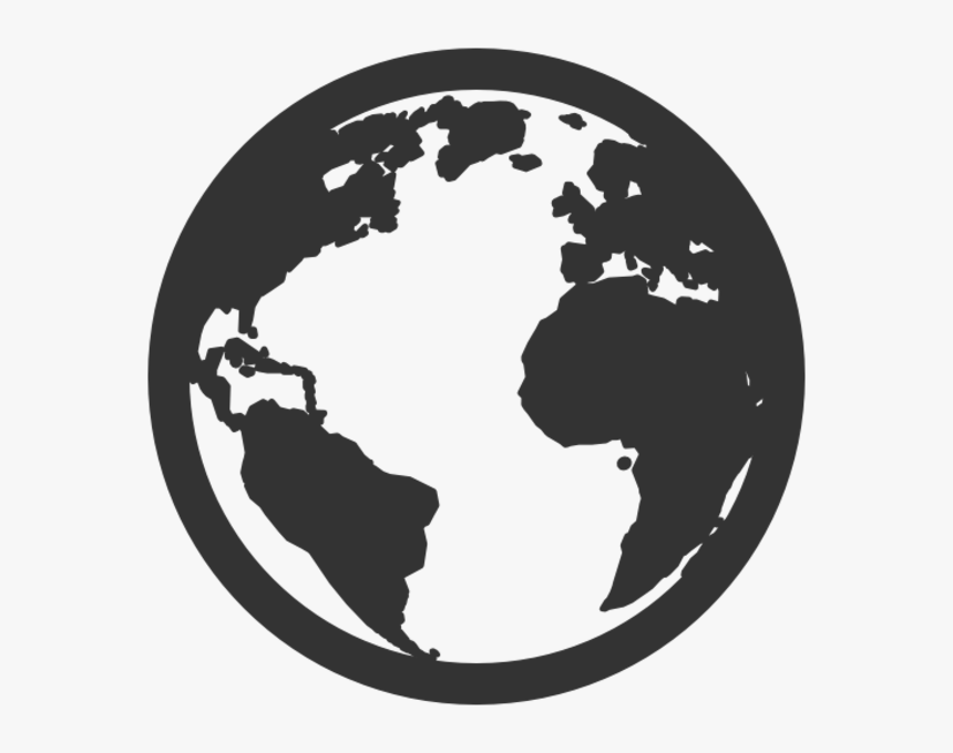 Globe Icon Png Green, Transparent Png